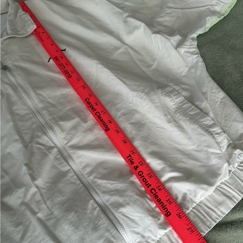 Vintage Air Jordan Jacket X-Large Mens White Green Sport DNA Windbreaker - Picture 5 of 8